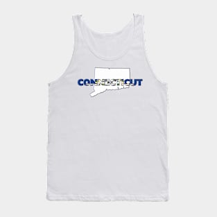 Connecticut Colored State Letters Tank Top